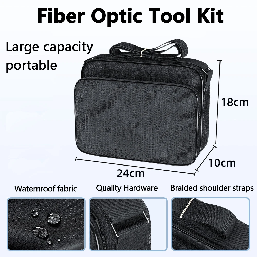 FTTH Glasfaser-Toolkit mit Glasfaser-Fibra-Optica-Leistungsmesser und 10 mW Visual Fault Locator FC-6S FTTH-Tool