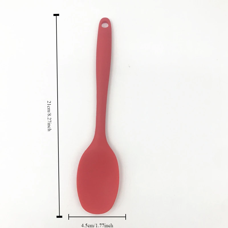 High Grade Silicone Spoon Cake Putty Bakeware Large Unity Spoon Utensil Butter Cooking Silicone Spatula for Kitchen Gadgets