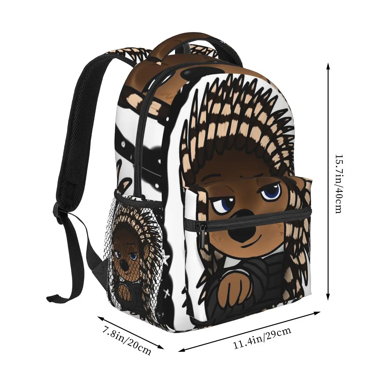 Ash Sing Movie Backpacks Boys Girls Bookbag Students School Bags Cartoon Laptop Rucksack Shoulder Bag Large Capacity