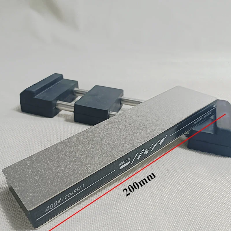 Professional Diamond Knife Sharpeners 400# & 1000# Sharpening Stone Woodwork Grinding System Whetstone Accessory Anti-slip Base