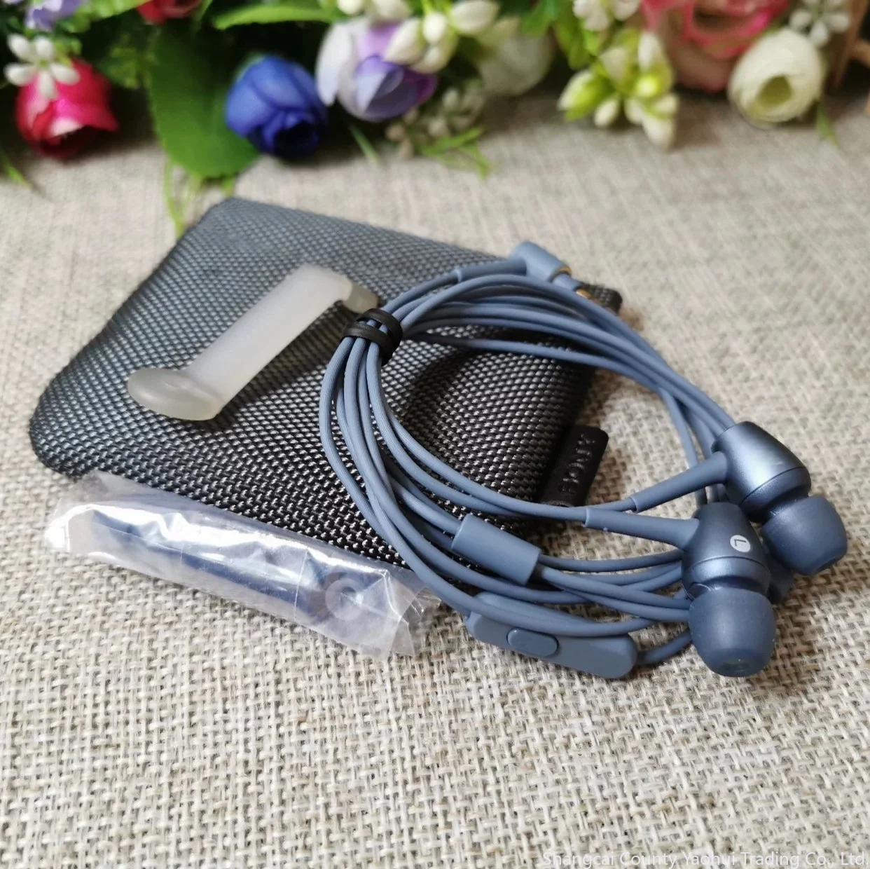 For Sony MDR-EX750AP H500A In-ear Stereo Headphones with Wire Control Mic Universal In-ear Earbuds