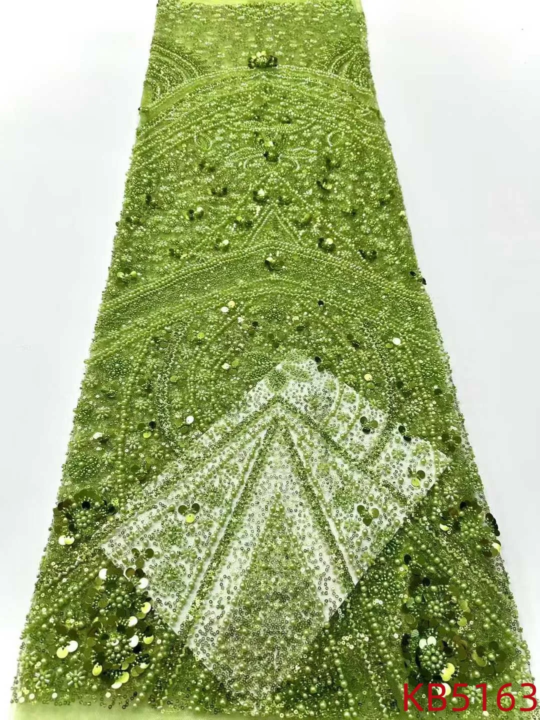 الذهب مطرز الترتر أقمشة الدانتيل الأفريقي النسيج الدانتيل جودة عالية 2025 الوردي الخرز تول أقمشة الدانتيل لخياطة الزفاف KB5163