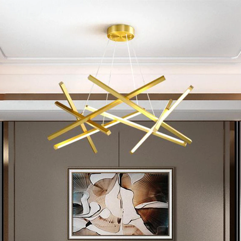 

Nordic Luxury Crystal Living Room Chandelier Home Decoration Kitchen Dining Room Center Table Pendant Lamp Indoor Lighting