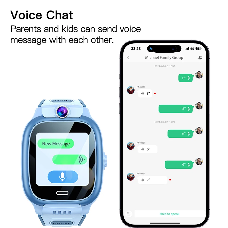 Reloj inteligente 4G para niños, localizador con tarjeta SIM, cámara, GPS, videollamada SOS, llamada telefónica, Chat de voz, batería de larga