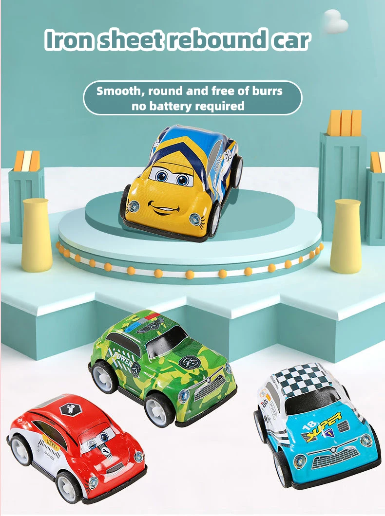 20 Stück Mini-Legierungsautos, Spielzeugautos, Jungen-Spielzeug, Auto-Spielzeug, Rückprallautos, Trägheits-Mini-Simulations-Rennautos, Blechautos – Detail 1