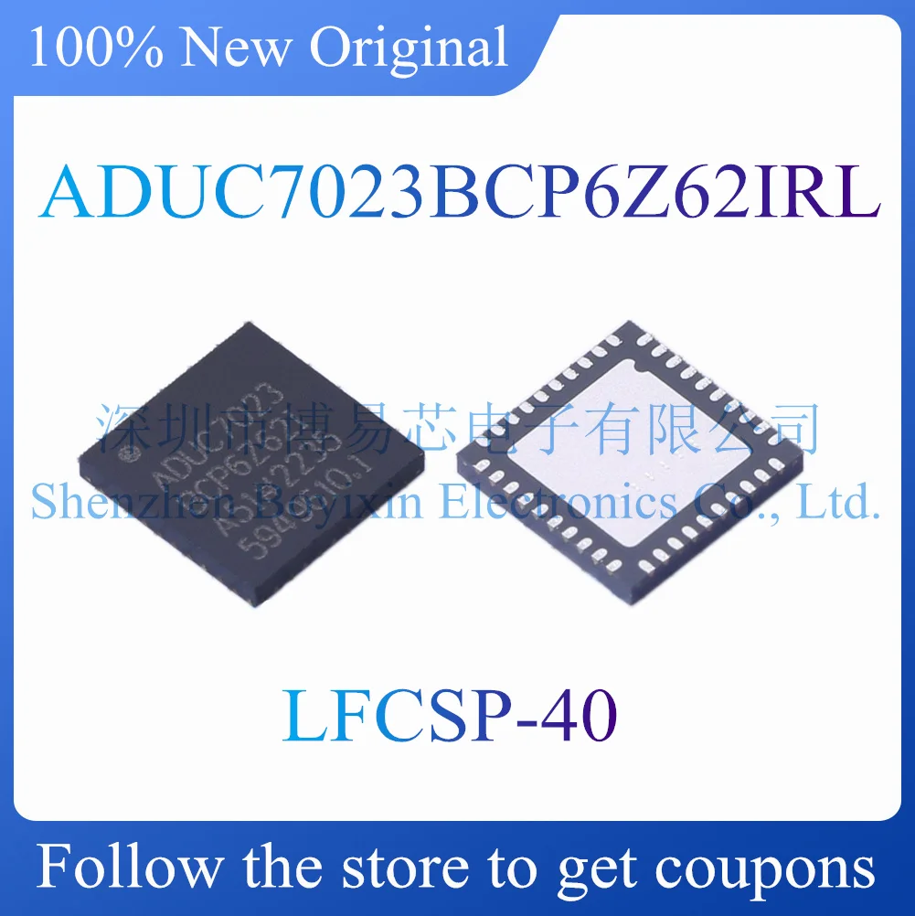 

NEW ADUC7023BCP6Z62IRL Original Product LFCSP-40