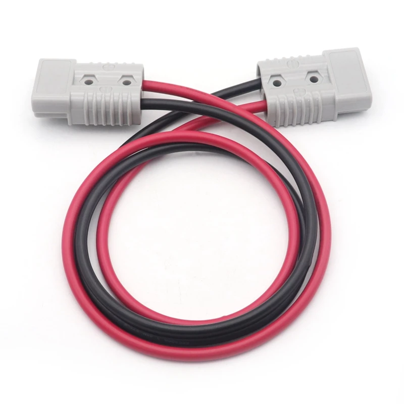 

For Anderson Plug Power Connector With Extension Cable 600A Double Plug 6AWG For Cars, New Energy, Industry, Etc.