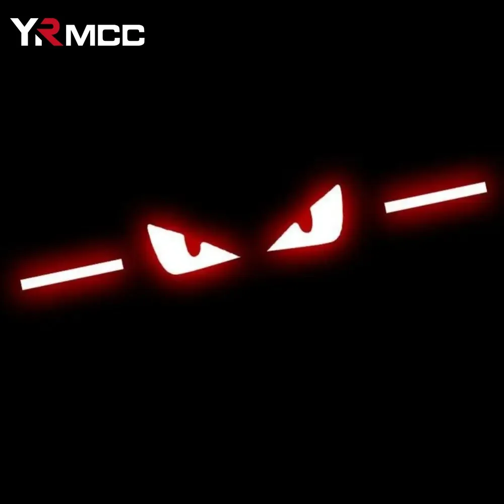 1PCS Car Brake Tail Light Sticker Personality Eagle Eye Auto Light Demon Eye Hawkeye Styling Decorate Sticker for Chery Tiggo 7