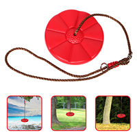 1 Set Kids Tree Swing Chair Outdoor Plastic Hanging Seat For Children Garden Porch Yard Playground Equipment Toddler Rope Swing