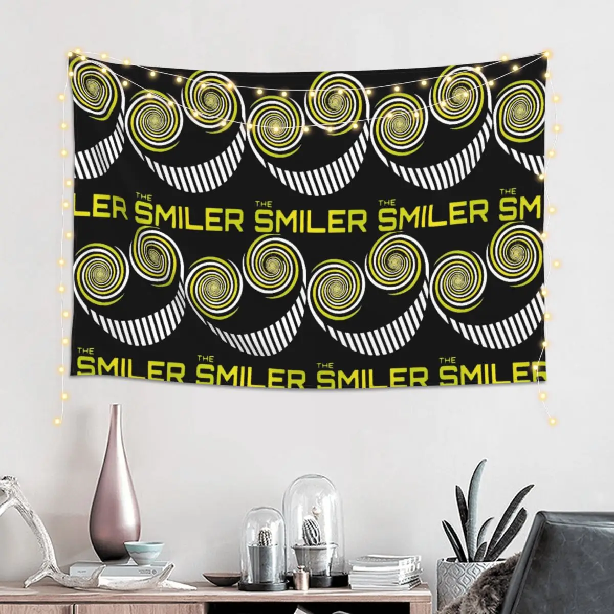 The Smiler Alton Towers Merch Uk Active Tapestry Art Wall Hanging Aesthetic Home Decor Tapestries for Living Room Dorm Room