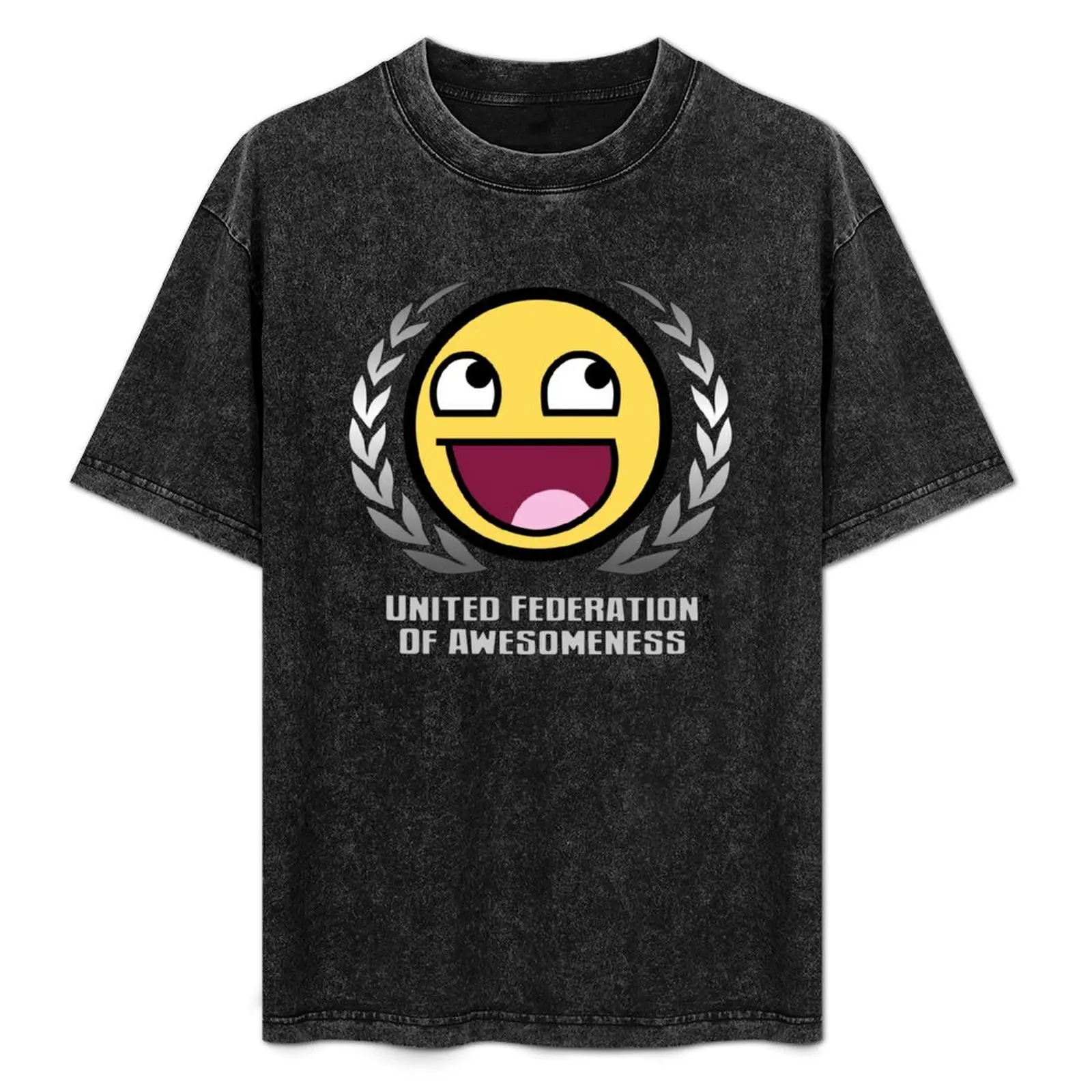 

United Federation of Awesomeness T-Shirt High Elasticity Sports T-Shirt