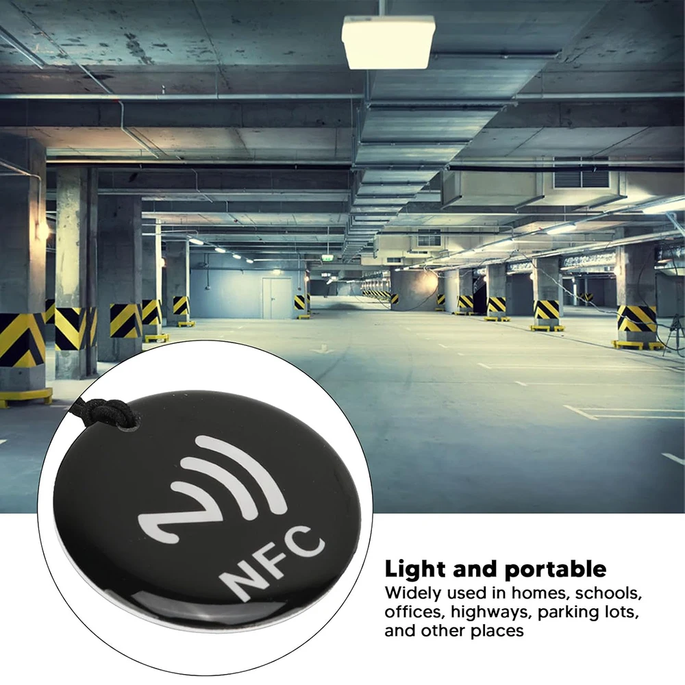 سلسلة مفاتيح IC قابلة لإعادة الكتابة سلسلة مفاتيح NFC رقاقة قابلة للبرمجة 13.56 ميجا هرتز 188 بايت بطاقة IC مقاومة للماء قابلة لإعادة الكتابة للوصول contr #3