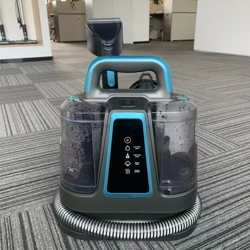 1700W Bagless Multi-Purpose Portable Carpet Upholstery Cleaner With Hot Water Spot Cleaning Hotel Use Vacuum Machine For Car