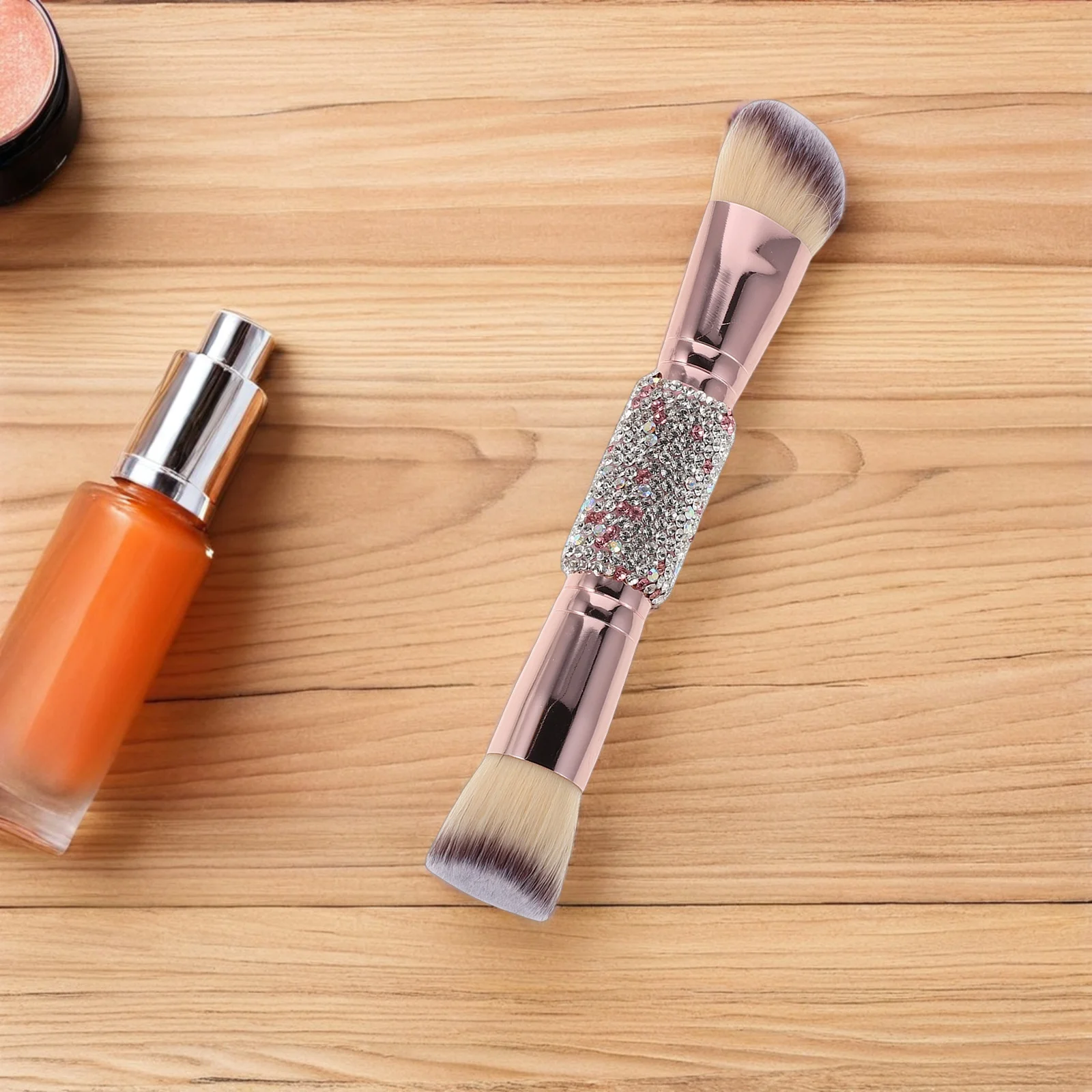 

Beauty Brushes Contour Dual Ended Buffing Face Double Sided Makeup Blush Nylon Double-ended Concealer