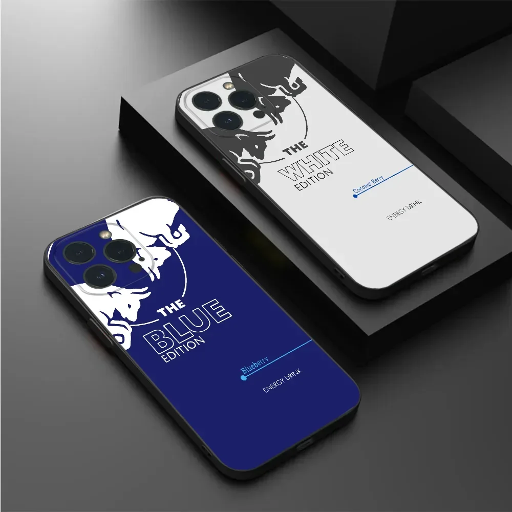 Neue Mode Rot B-bulls Telefon Fall Für IPhone 16 15 14 13 12 Mini 11 Pro XS Max X XR SE5 6 7 8 Plus Weiche Silikon Abdeckung