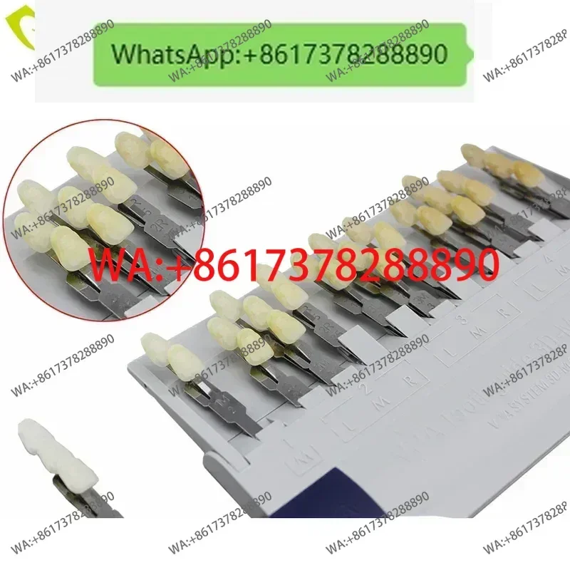 Shade Guide 29 Color Teeth Whitening Tool Professional Dental Laboratory Color Matching Aids for Beauty Supplies