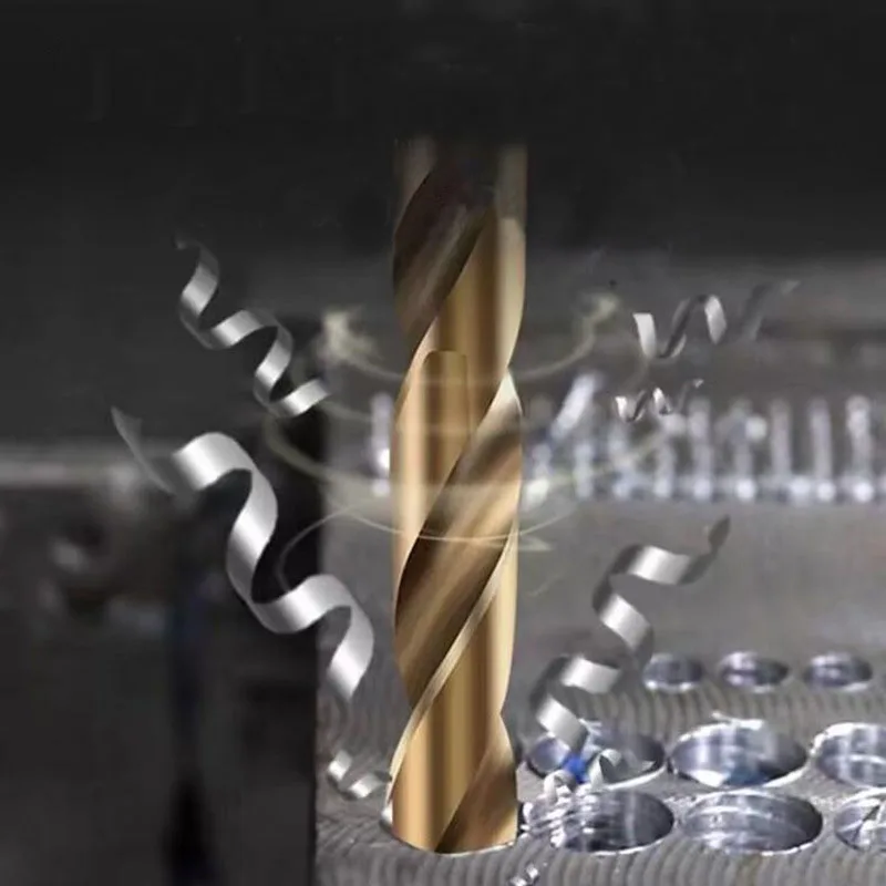 1Pc cobalto HSS-Co 5% punta elicoidale con gambo conico Morse 12-60mm M35 strumento per fori di perforazione in acciaio ad alta velocità per metallo in acciaio inossidabile