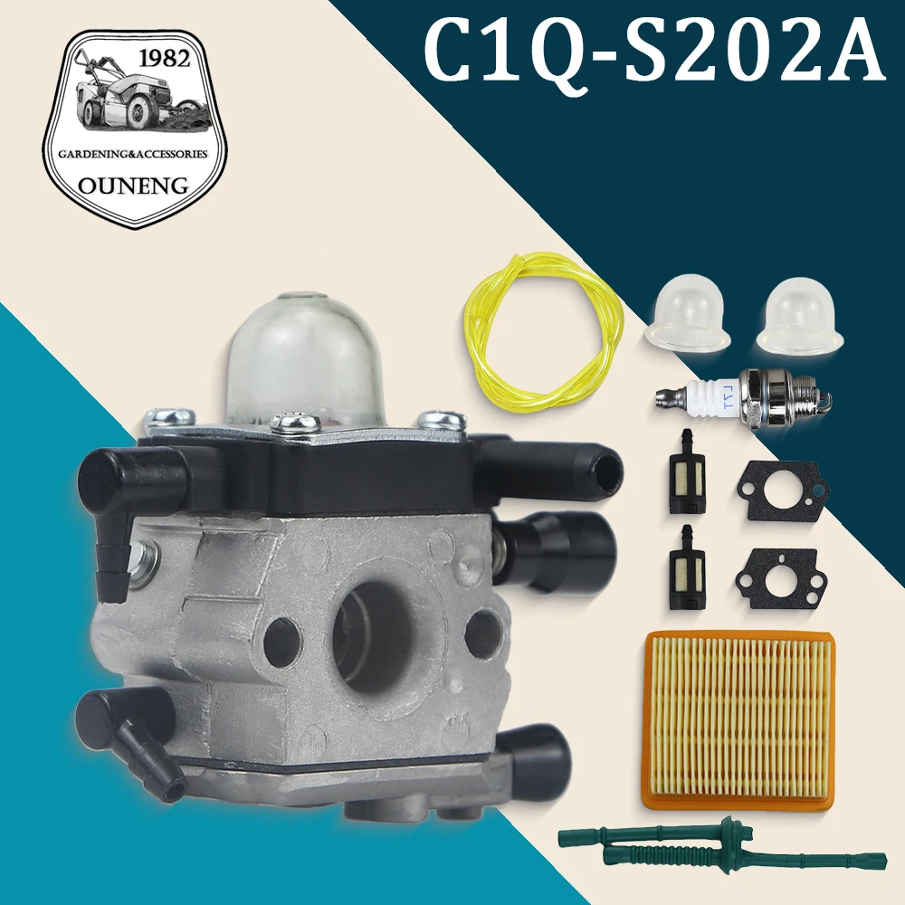 

Carburetor Carb for Stihl MM55 MM55C Tiller 4601-120-0600 Replacement Pack Zama C1Q-S202A Carbohydrate Replacement Kit