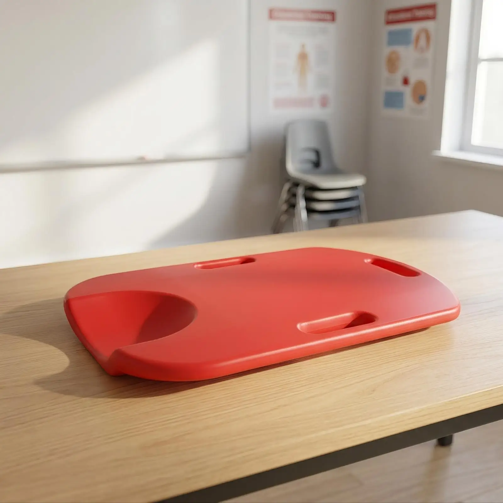 Firm CPR Practice Board for Emergency Responders with High Density Polyethylene Material and Smooth Design