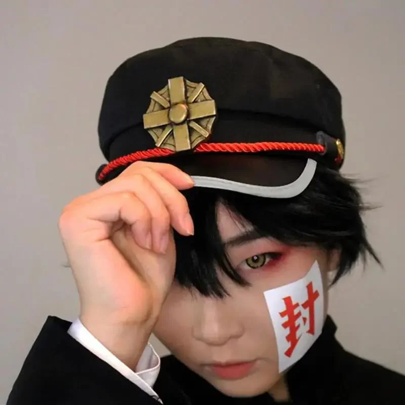 Chapeau de คอสเพลย์ Yugi Amane lié aux ห้องน้ํา, casquette ผ้าฮานาโกะ kun de สไตล์ Marine, อุปกรณ์เสริม de เครื่องแต่งกาย