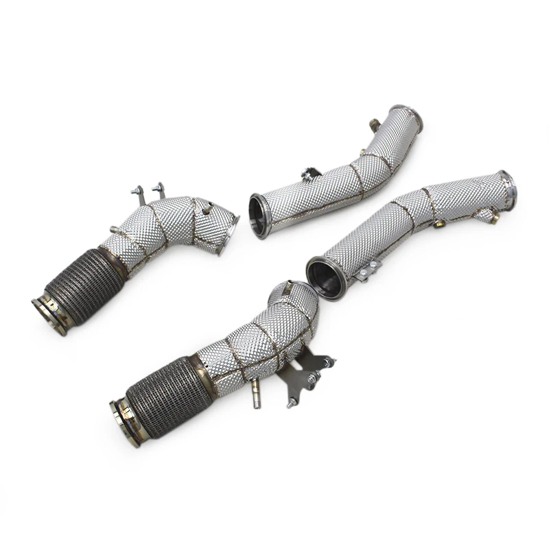 

Hot sale COC Performance Stainless Steel 3.0t MC20 Downpipe for Maserati Exhaust System Factory Competitive Exhaust Pipe