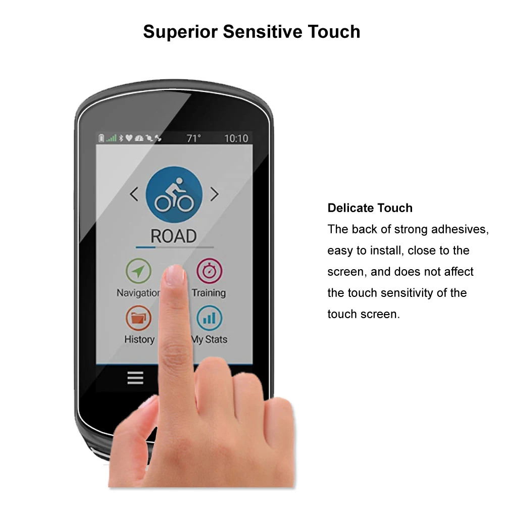 Magene C506/SE Geiod CC600 사이클링 자전거 자전거 GPS 컴퓨터 보호 필름 액세서리 용 하드 유리 화면 보호기 커버