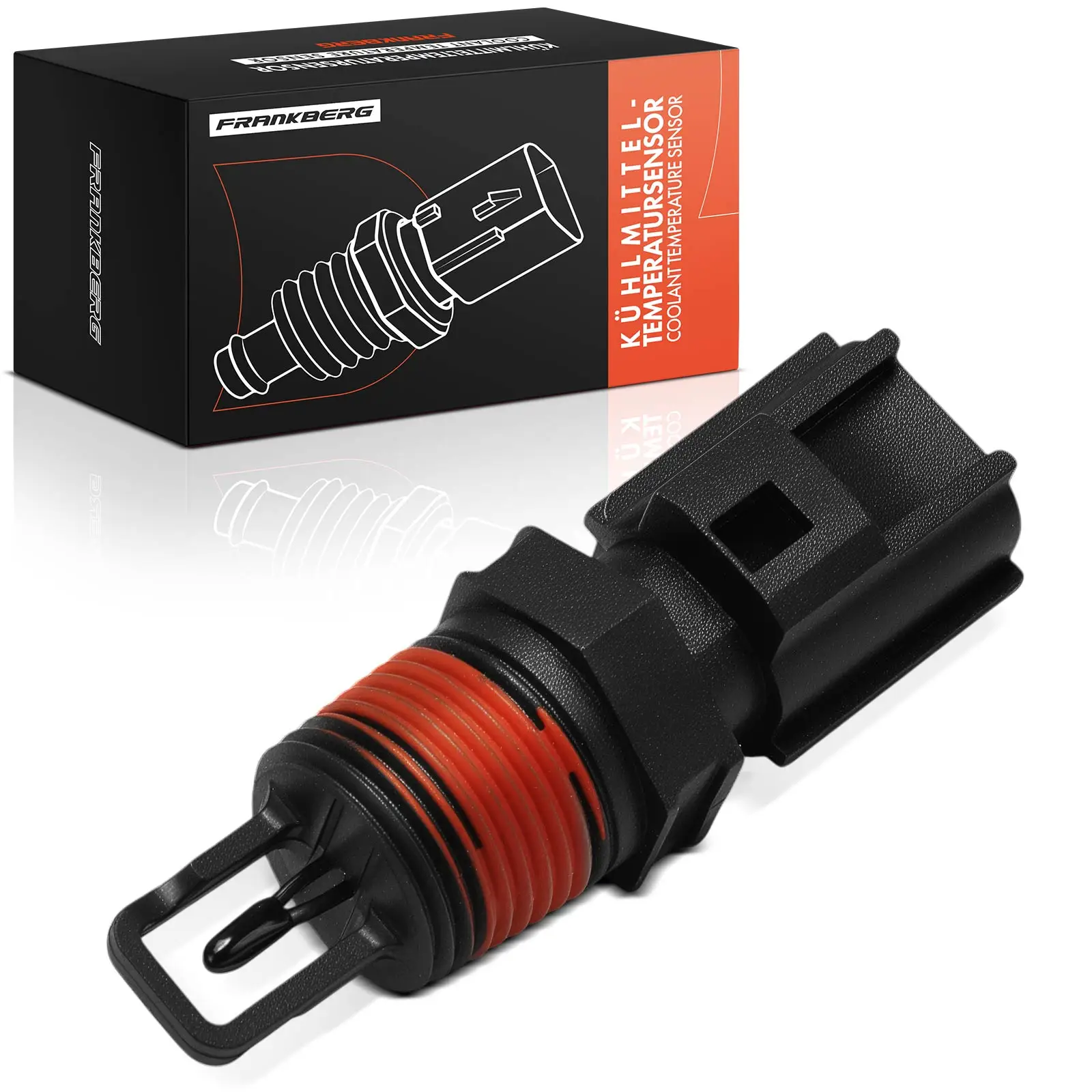 Frankberg 1x Koelvloeistoftemperatuursensor Temperatuursensor voor Ford Escort Focus Transit Puma 9C1112A697BA 1682035 1090457
