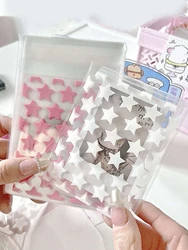 Clear Opp Gift Packaging Bag With Star & Circle Print - A Convenient Way to Store and Display Your Accessories