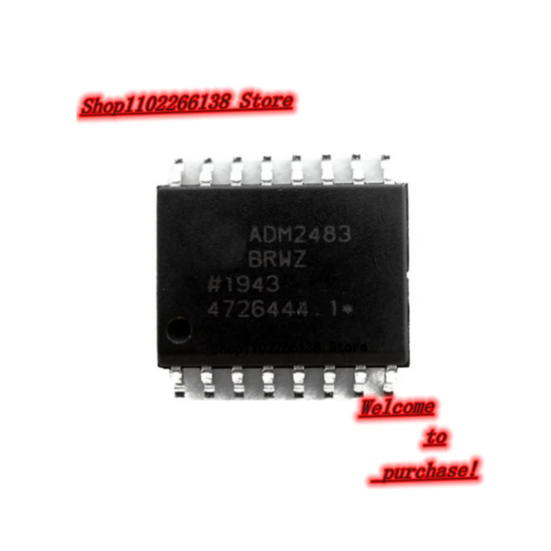 ADM2483BRWZ ADM2483 WSOP-16 Chip IC 1pcs/lot
