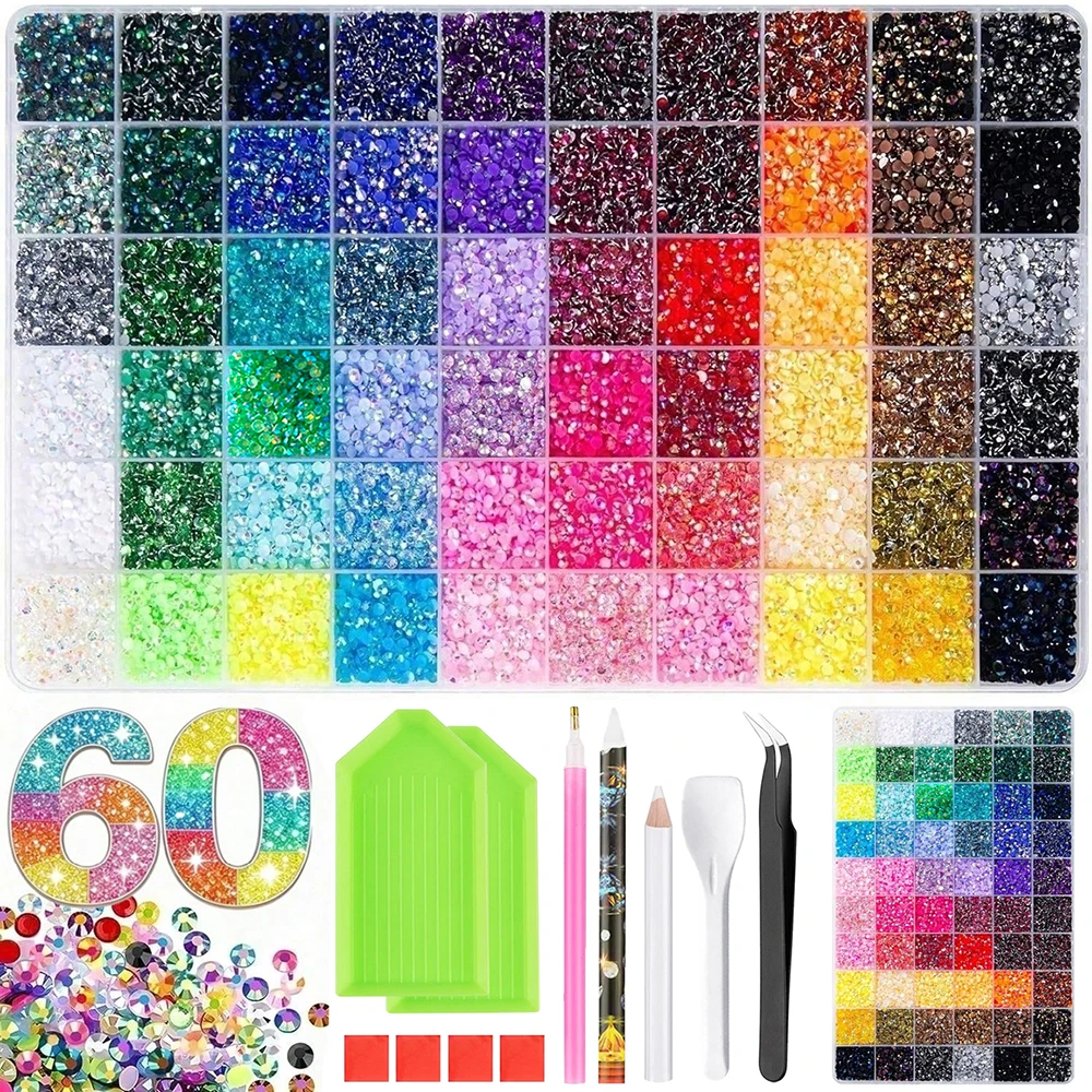 Art Craft Hat - Kit de strass à dos plat