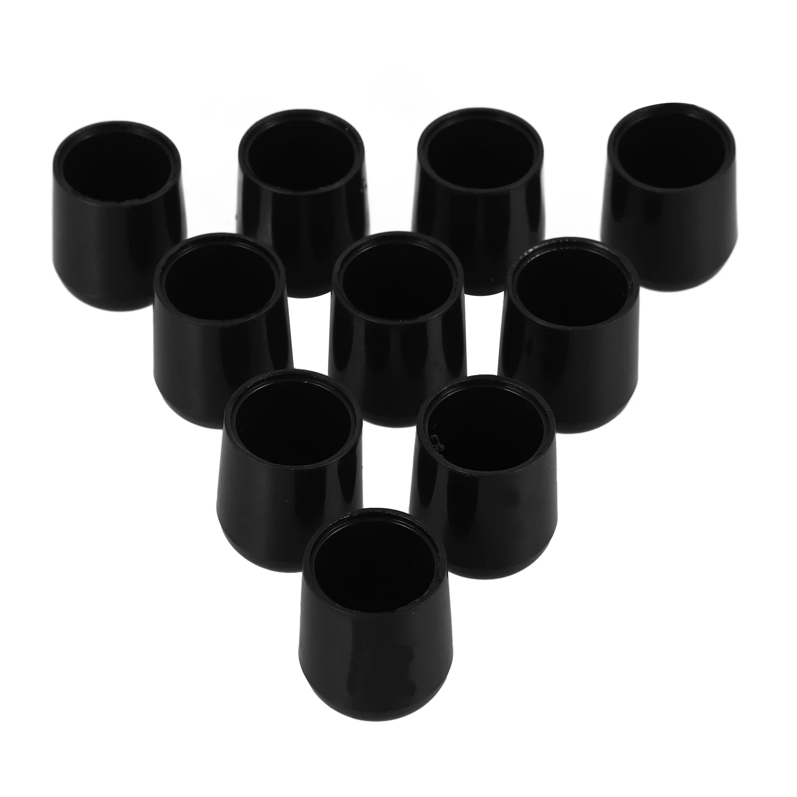 10 Pcs Chair Leg Protection Cover for Hardwood Floors Foot Accessories Furniture Feet Protector Mats Desk Legs