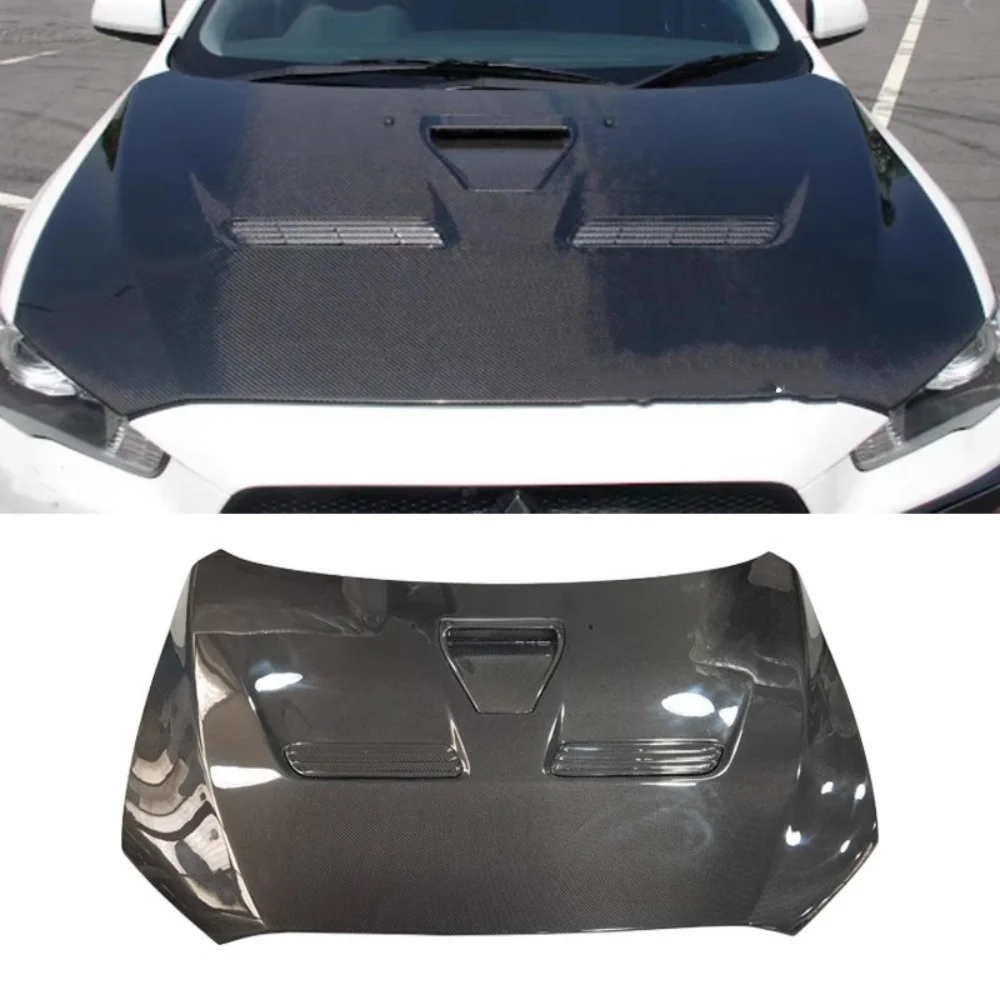 

For Mitsubishi Lancer-ex EVO10 Modified Engine Hood Engine Cover Assembly Auto Accessories