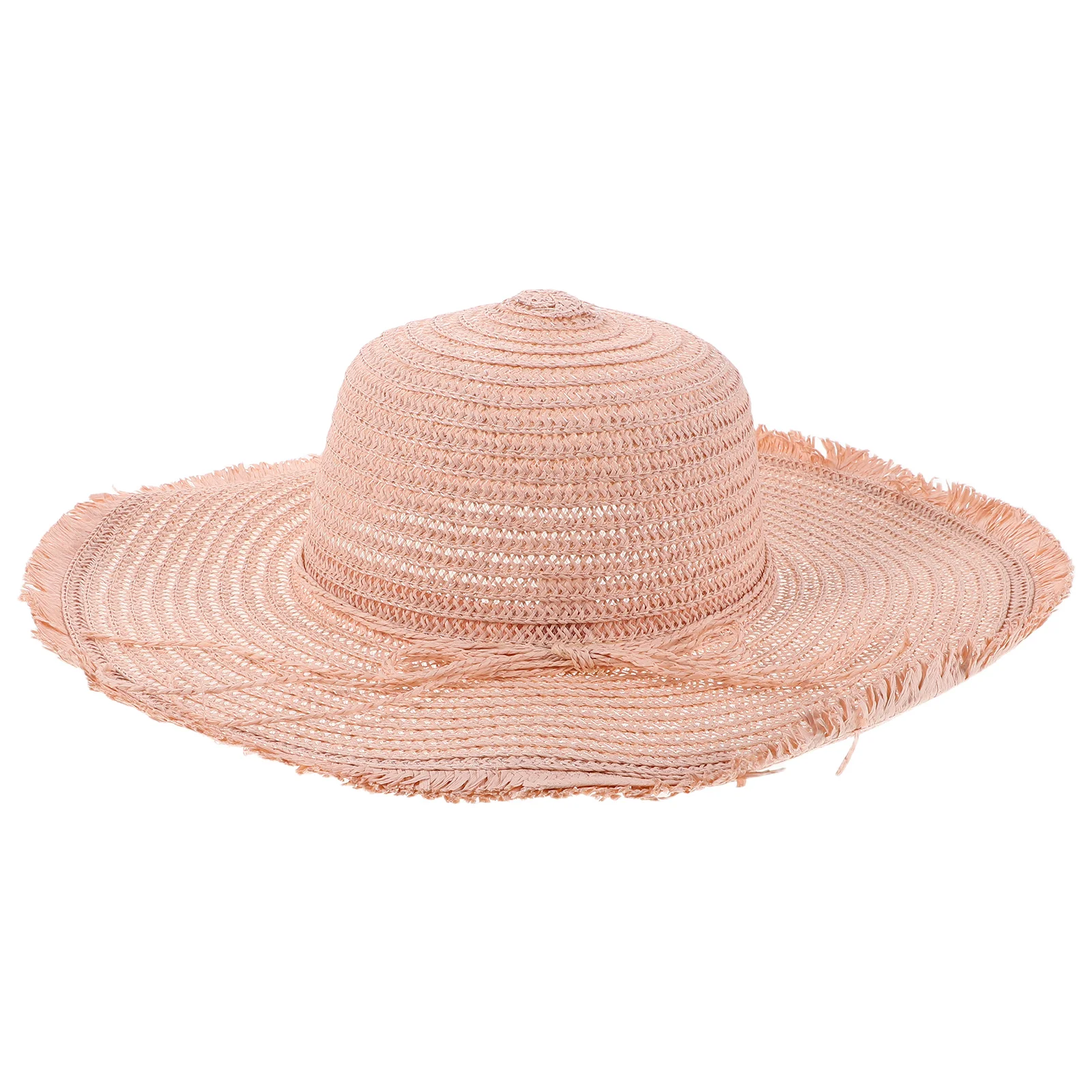 

Big Brim Straw Hat Sun Women Visor Large Ladies Hats for Fashionable Beach