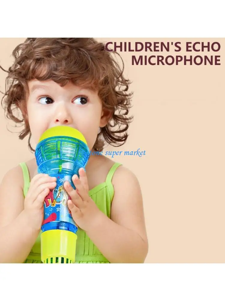 

090B Battery Toddler Microphone With Echoes Effect Amplifying Design