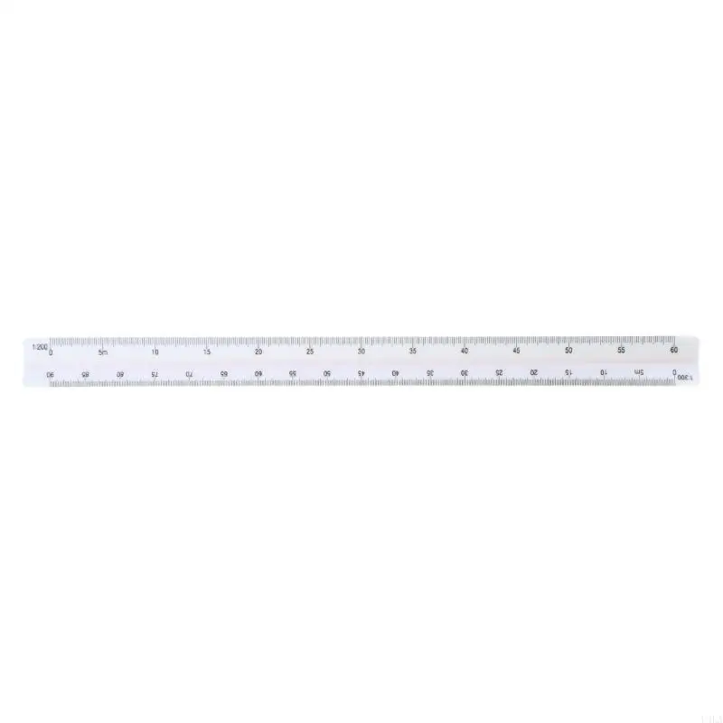 U4LA Architectural Ruler Triangular Scale Ruler Drafting Ruler Architecture Ruler