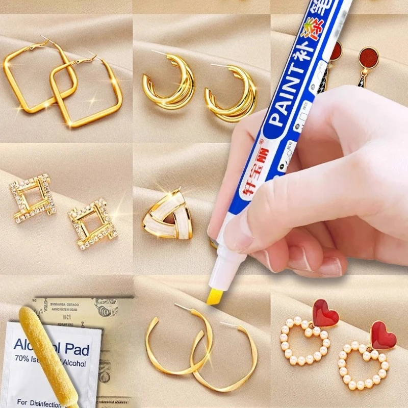 Gold Paint Jewelry: How I Restored My Grandmother’s Antique Necklace with a Simple Paint Marker