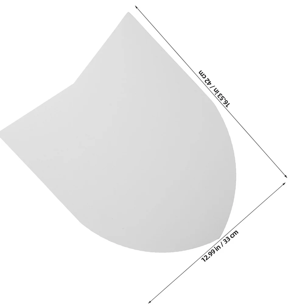 15Pcs Blank Cardboard Shields Creative DIY Kids Role Play Knight Crafts Party Decoration Large Surface Graffiti