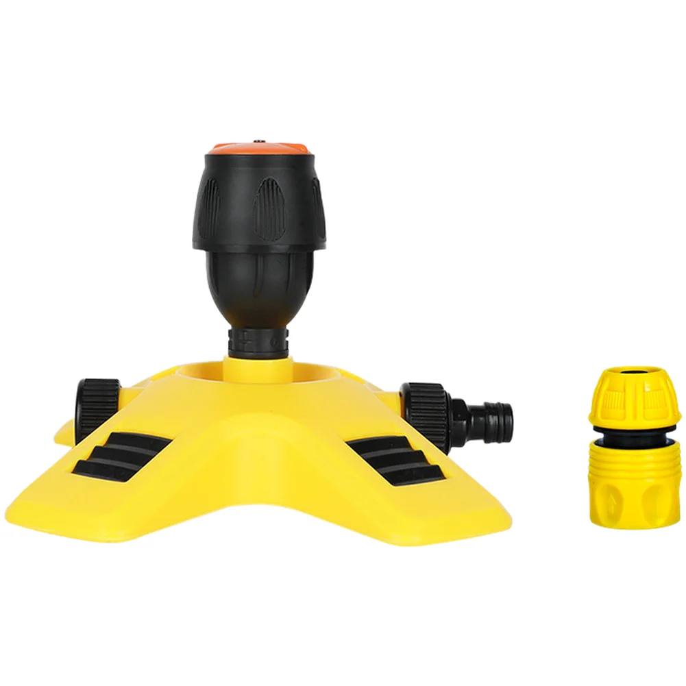 Automatic 360 Rotation Garden Sprinkler With Mesh Filter Adjustable Spray Range For Lawn Watering And Irrigation