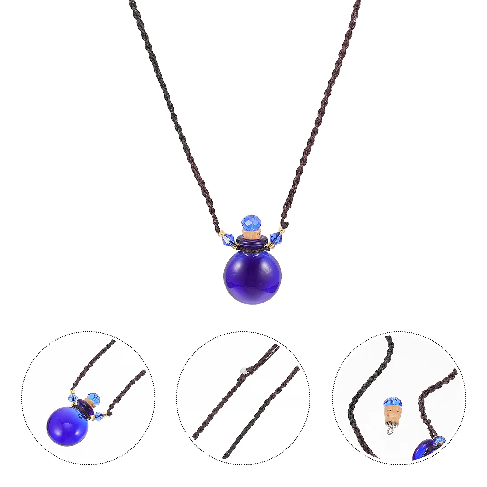 

Car Aroma Bottle Pendant Decorative Perfume Accessory Multi-Function Compact Portable Diffuser Stress Relief Mood