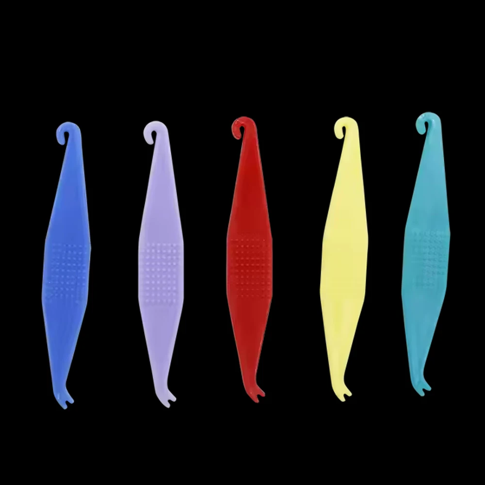 

5bags Plastic Dental Orthodontic Shelf Hook Elastic Placing Hooks