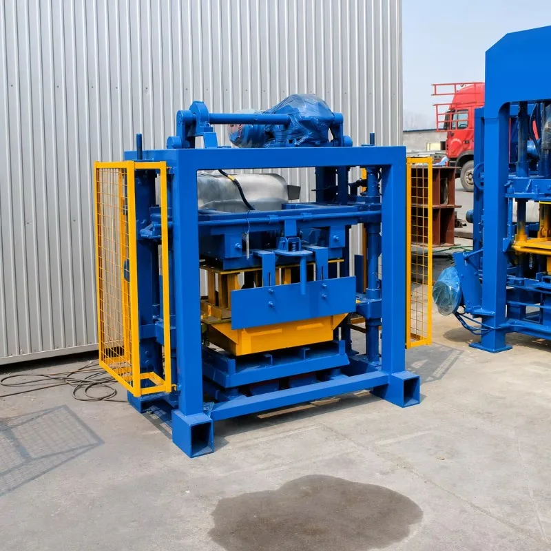 QT40-2 Semi Automatic Concrete Cement Block Making Machine Hollow Brick Making Machine with Core Engine Component