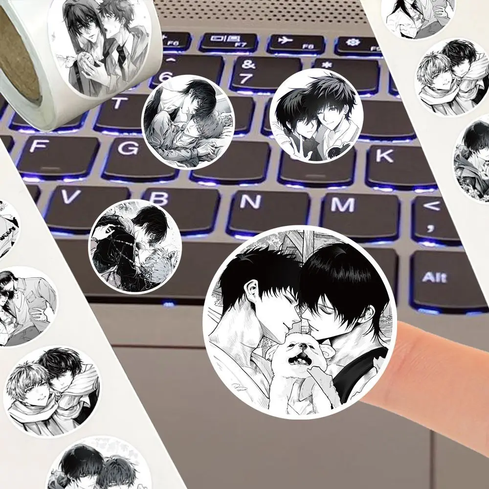 سجلات سجلات القبر ‌   وو شي كيلين تشانغ بطاقات مدارية الكرتون مجلة ديكور الشريط ملصق Kawaii ختم فتاة هدية