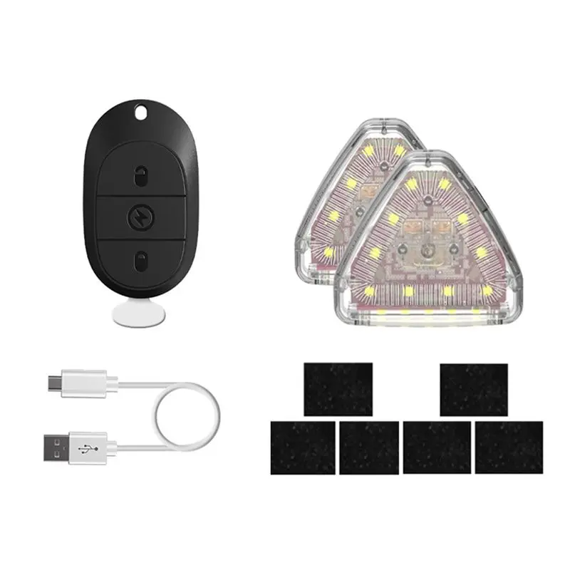 

LED Anti-Collision Strobe Lights Wireless Remote Control 7 Colors Led Strobe Lights,Drone For Night Flying Riding