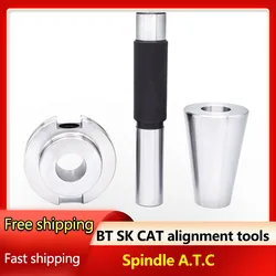 CAT40 A.T.C BT30 BT40 BT50 ISO30 SK40 HSK63A alignment tools combination Modular holder for machine center Correction of tool