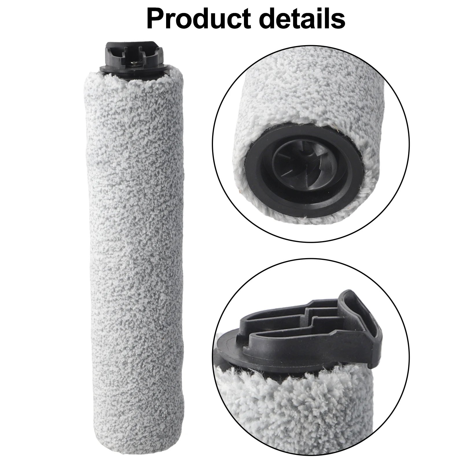 High Performance Roller Brush for Mamibot For Flomo III and For Neatsvor for t30 Wet Dry Vacuums Easy Snap Installation