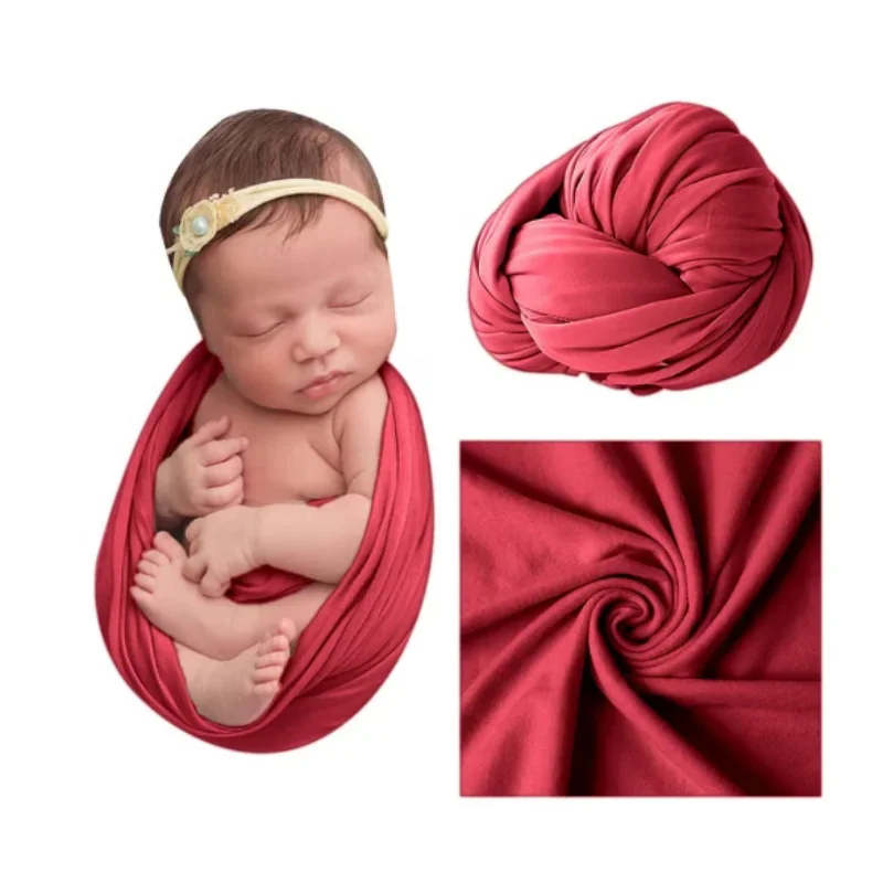 Angora Newborn Photography Wrap-Stretchy Layered Swaddle for Baby Photo Props.baby newborn items recién nacido niñoحديثي الولادة