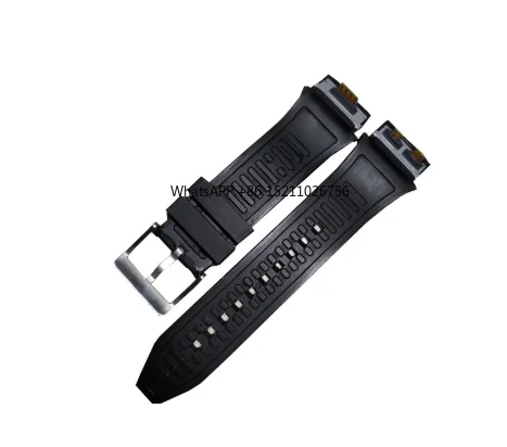 Silicone Strap Wristband Bracelet Plastic Rubber Straps  Strap Wristband for LG Urbane 2 LTE w200  in Black White