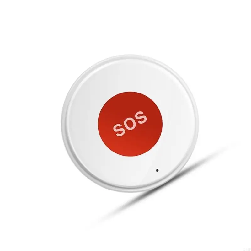 

Emergency SOS Button Caregivers Pager Call Button with Wireless WiFi Connection Support Remote Monitoring Via App K1KF