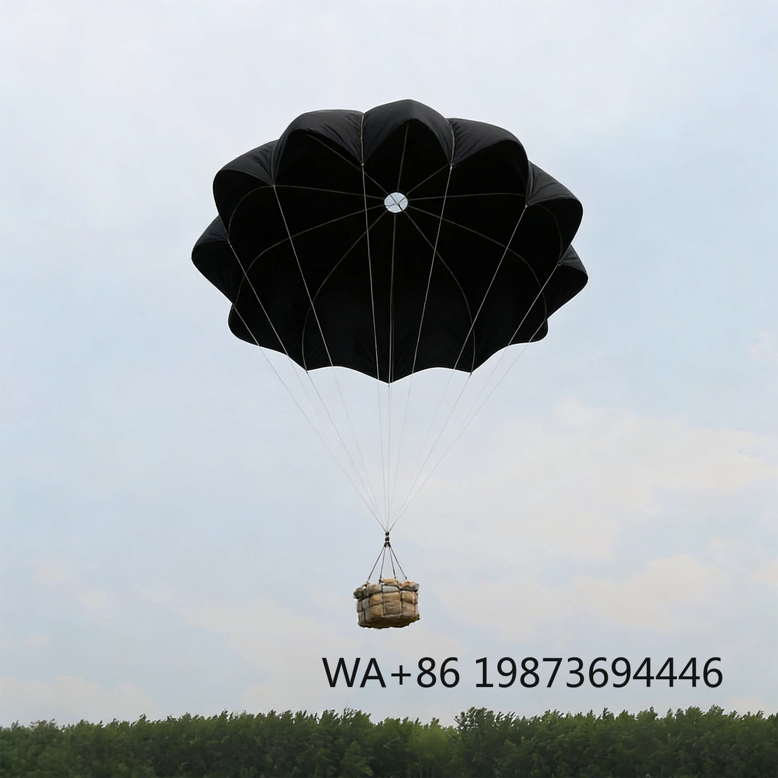 

UAV Cargo Parachute Emergency Rescue Airdrop 3/5kg Min Release 30 Meters