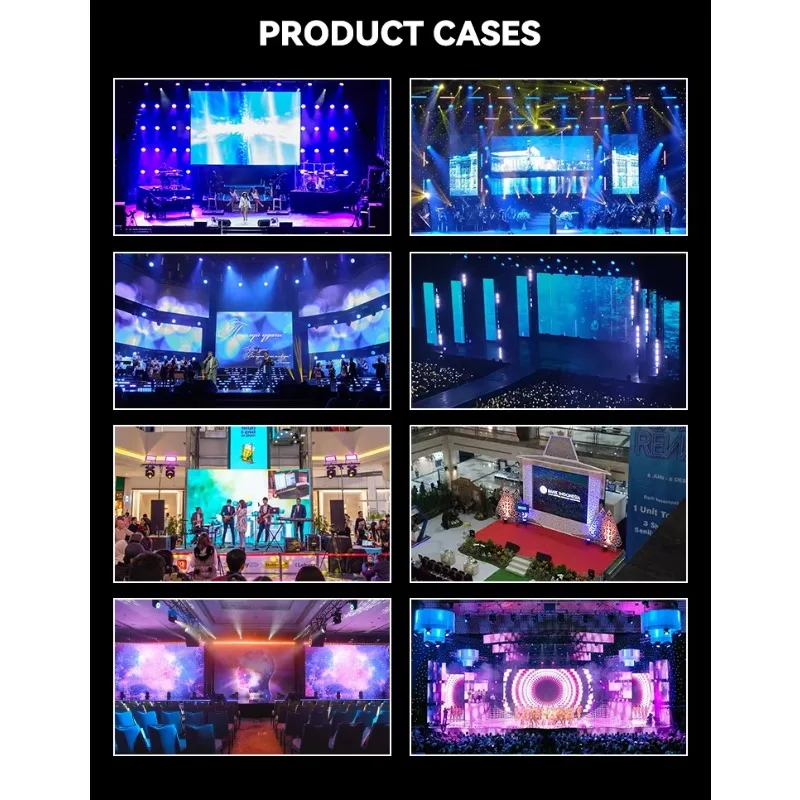 P2.5 P3.91 P5 Indoor Rental LED Video Wall Display Full Color High Brightness Screen HDR 1000 Adobe RGB 98% Live Events Concerts - view 4